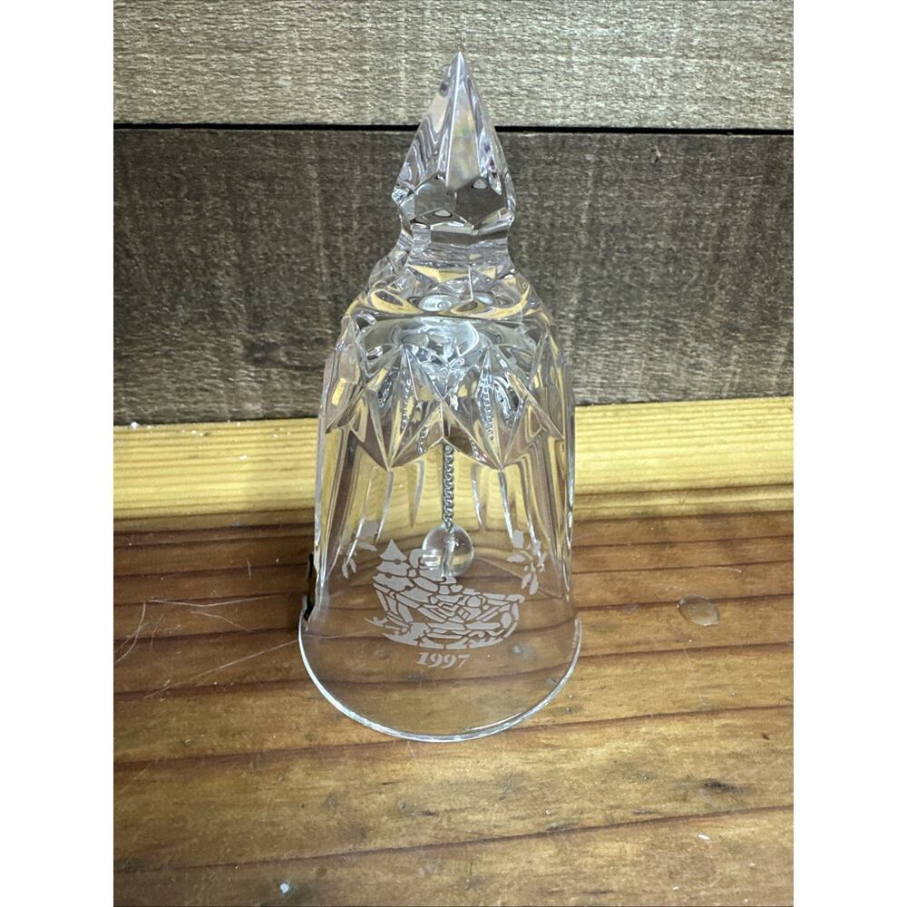 Waterford Crystal Songs Of Christmas Collection 1997 Jingle Bell Sleigh Bell